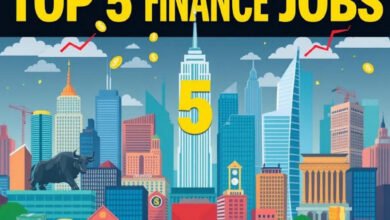 the top 5 finance jobs in the USA