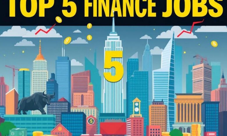 the top 5 finance jobs in the USA