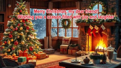 101+ Heartfelt Best Wishes for Merry Christmas to Friend: Wishes, Messages and Quotes