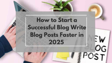 How to Write Blog Posts Faster in 2025: A Step-by-Step Guide